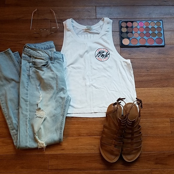 PINK Victoria's Secret Tops - Pink Victoria's secret tank top size small